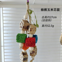 Parrot Chew Toys and Bird Cage Decor (For Mental Stimulation)