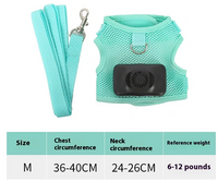 Pets Dog Vest Chest Strap Harness Air Conditioner Cooling And Breathab