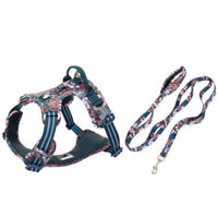 Pet Dog Leash and Vest Chest Harness Set