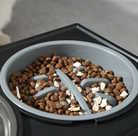 Elevated Steel Dog Bowl