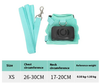 Pets Dog Vest Chest Strap Harness Air Conditioner Cooling And Breathab
